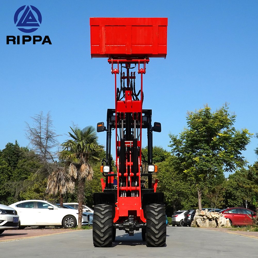 Rippa 2Ton 2.5Ton Backhoe Loader Excavator Chinese Top Brand 4 Wheel Drive Mini Backhoe Loader Excavator