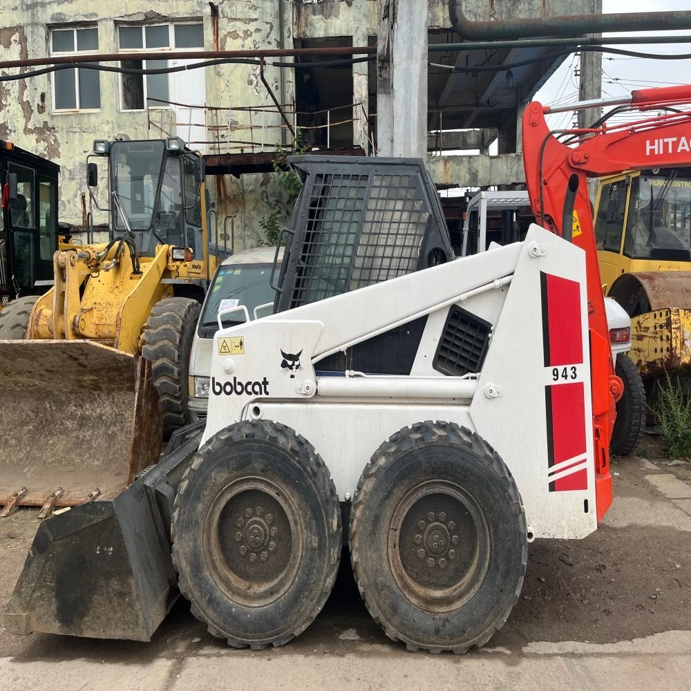 Bobcat 943 Second-Hand Skid Steer Loader Kubota Engine Farms Mini Front Wheel Loader Essential Motor Gearbox Pump Components