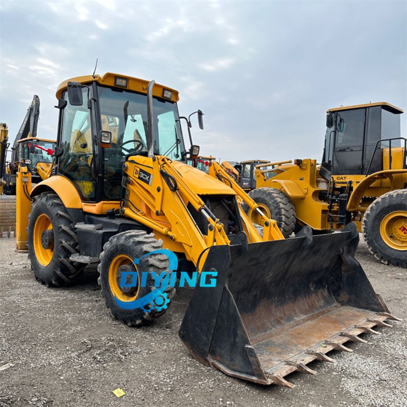 Popular New Arrival Cheap Used Backhoe Loader JCB 3CX JCB 4CX Used Backhoe Loader for Sale