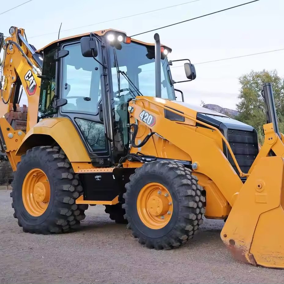 2021 CAT 420 4x4 Backhoe Loader Bucket Hydraulic Thumb Hydraulic 260 Hours 4.1 Wheel Loader United States Front Loader Tractor