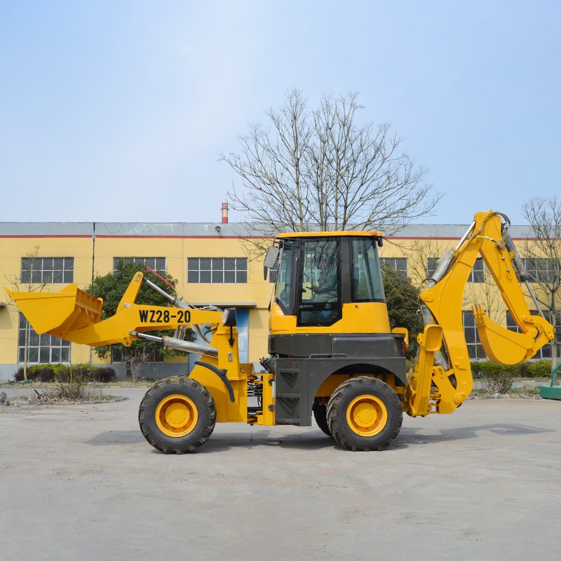 Hot Sale wz28-20 loader backhoe 4x4 backhoe loader excavator
