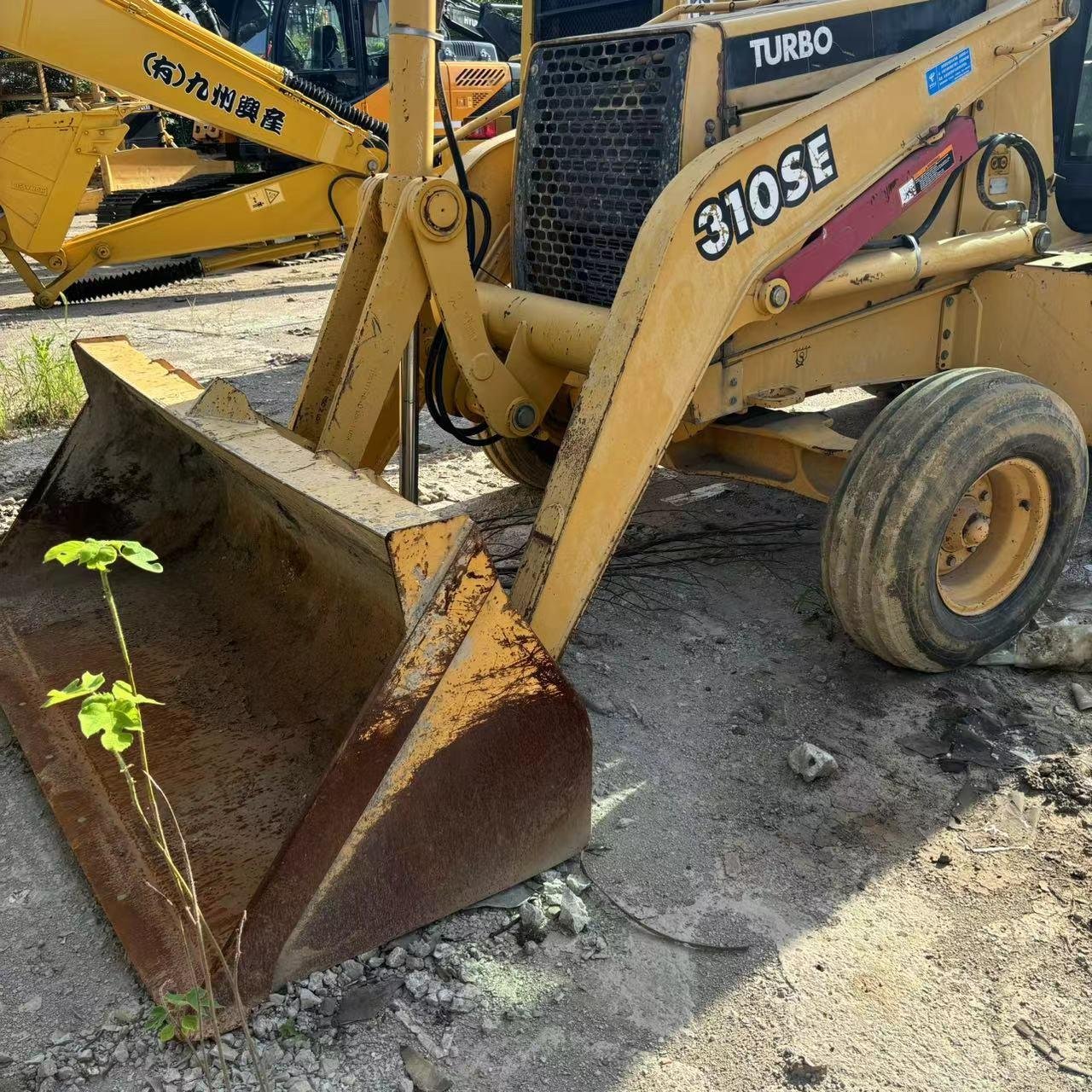 Hot sale second-hand CASE 310SE loaders cheap price durable high-end in good condition original engine low working time