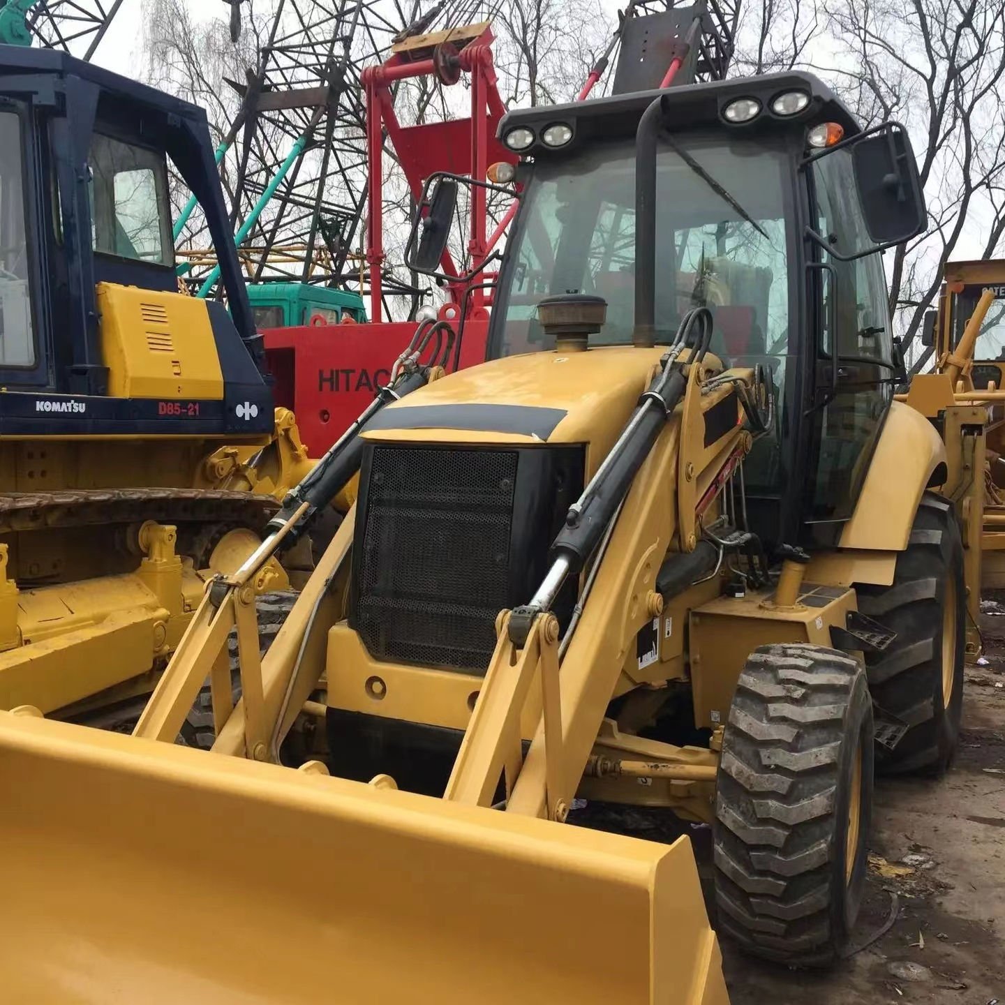 Caterpillar 420F Cheap Price Good Quality Original Machines Used Backhoe Loaders for CAT 420F