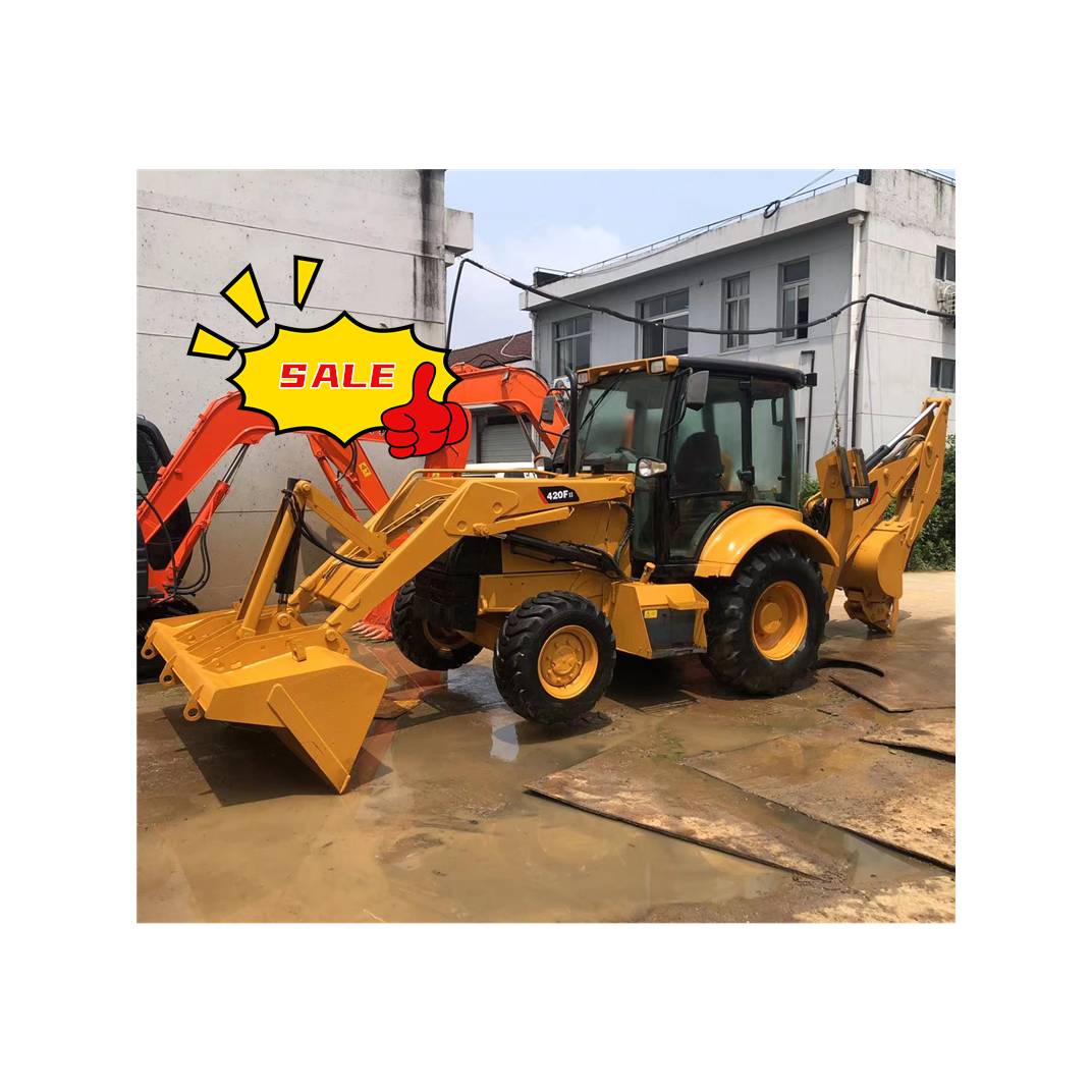 Cheap used cat 420F2 420E backhoe loader CATERPILLAR used backhoes cat 420 tractor backhoe loader