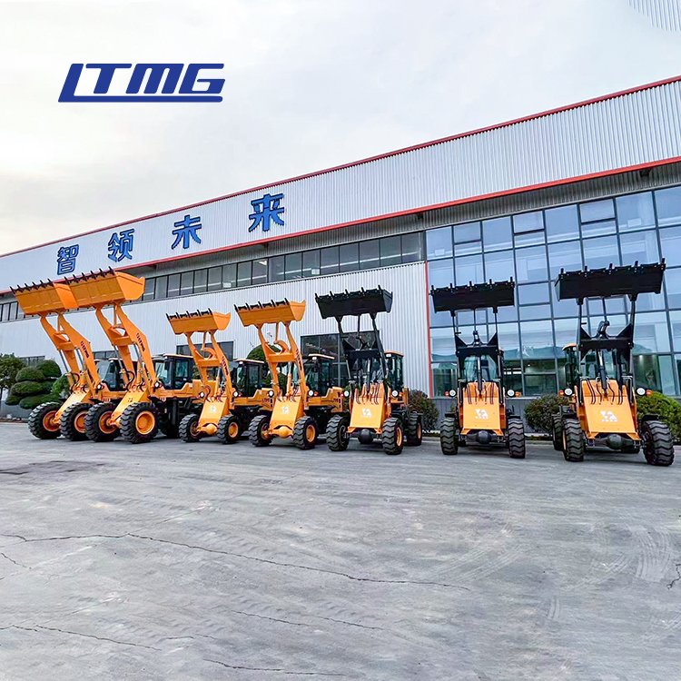 LTMG 0.6 ton 0.8 ton 1 ton 1.5 ton compact loader small mini wheel loader front end loaders for sale