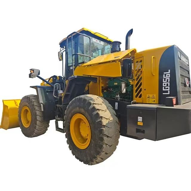 Chinese brand construction machinery Shandong Lingong loader 5 tons loader sold at a low price