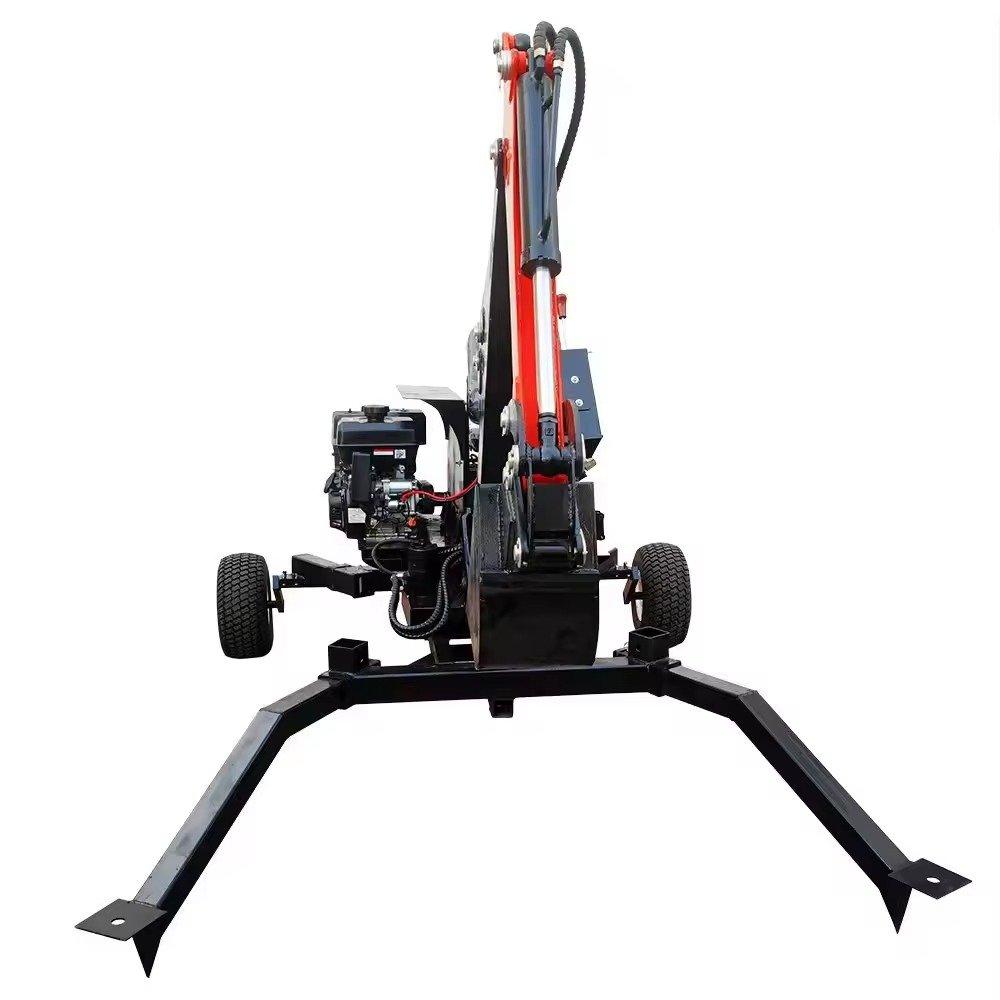 Sideshifting Tractor Towable Backhoe Excavator for sale