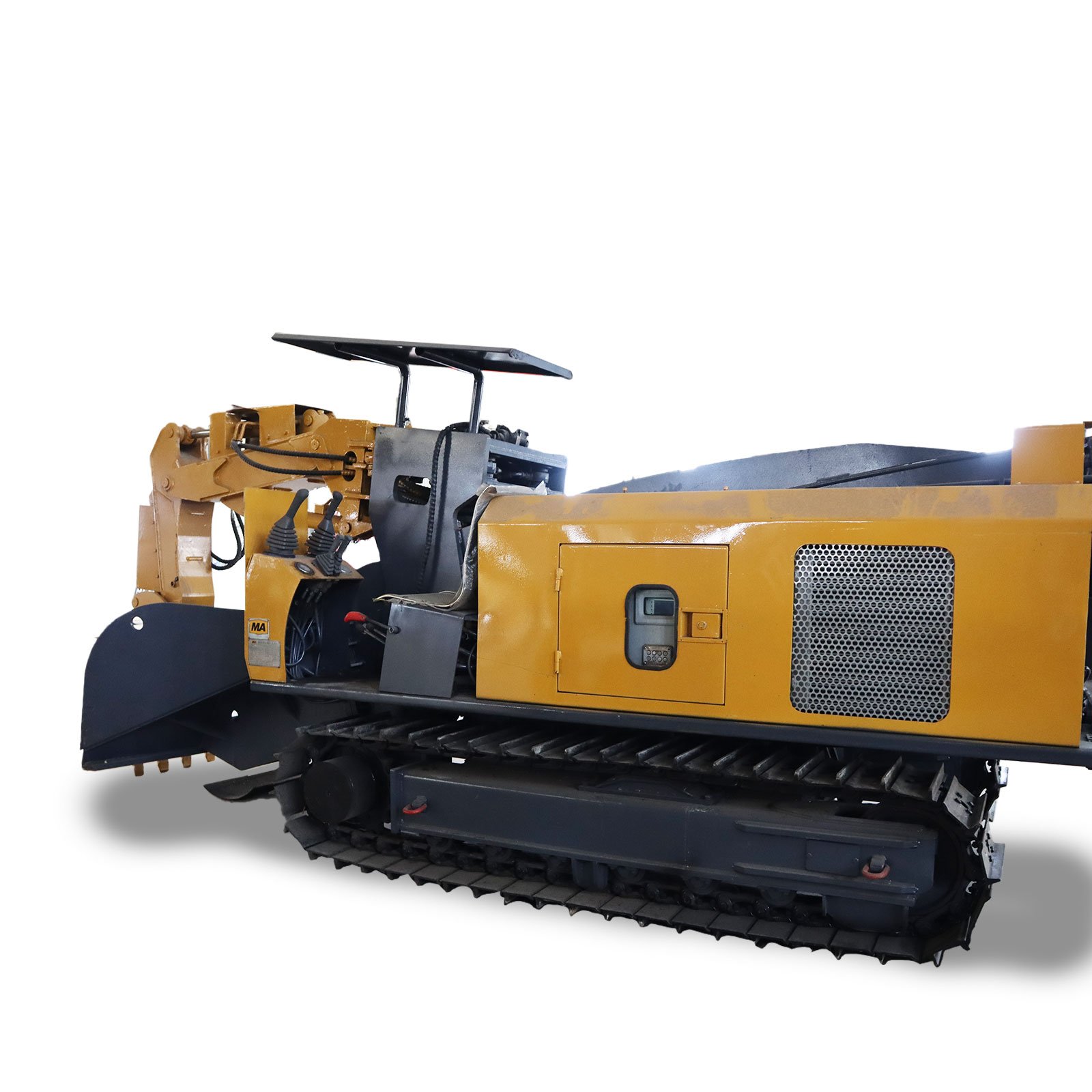 Mucking loader Haggloader combines slag removal and conveying loading used in tunnel and underground