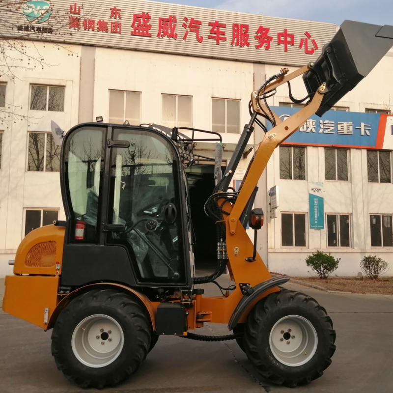 Hydrostatic mini wheel loader CS908 price for sale
