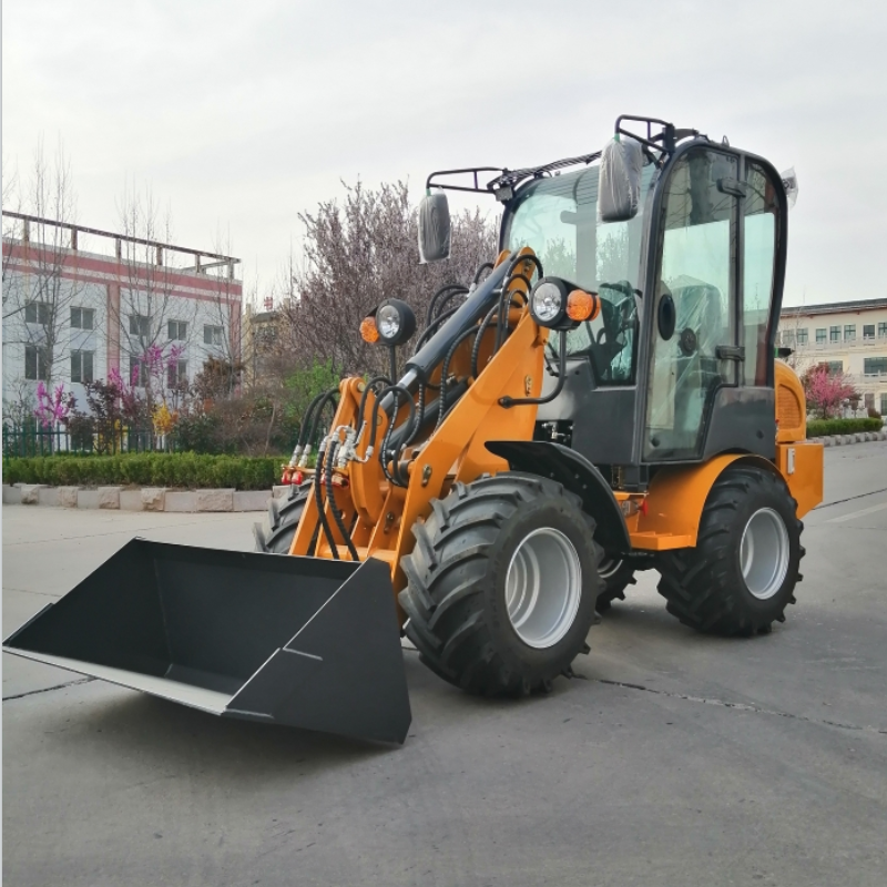 Hydrostatic mini wheel loader CS908 price for sale