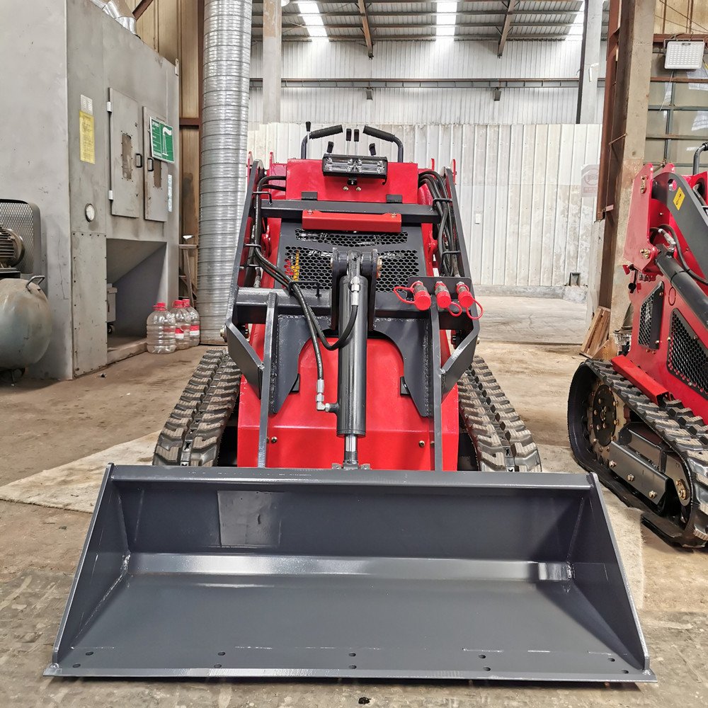 HIGHTOP HT430T Stand On Mini Skid Steer Loader With Track And Wheel