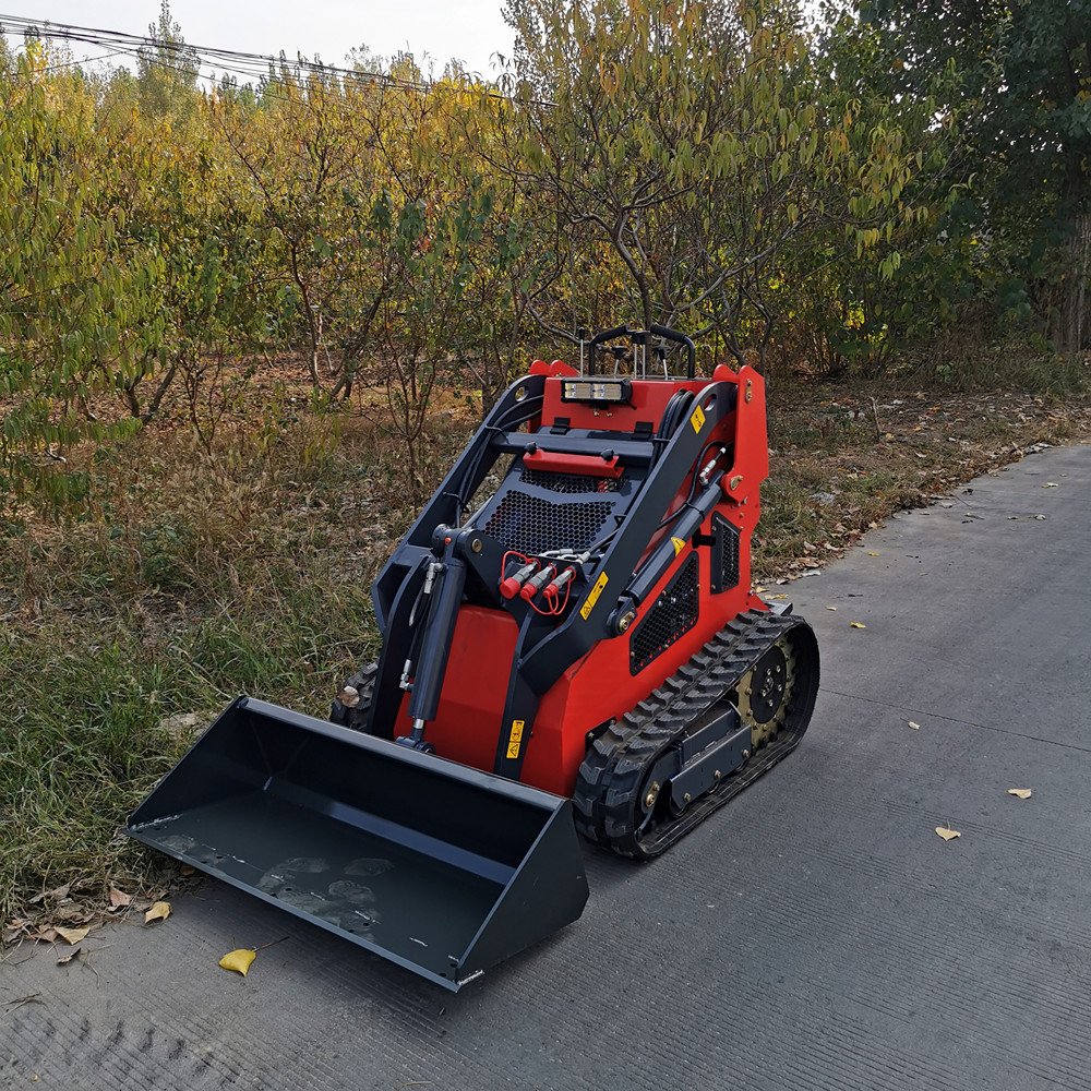 HIGHTOP HT430T Stand On Mini Skid Steer Loader With Track And Wheel