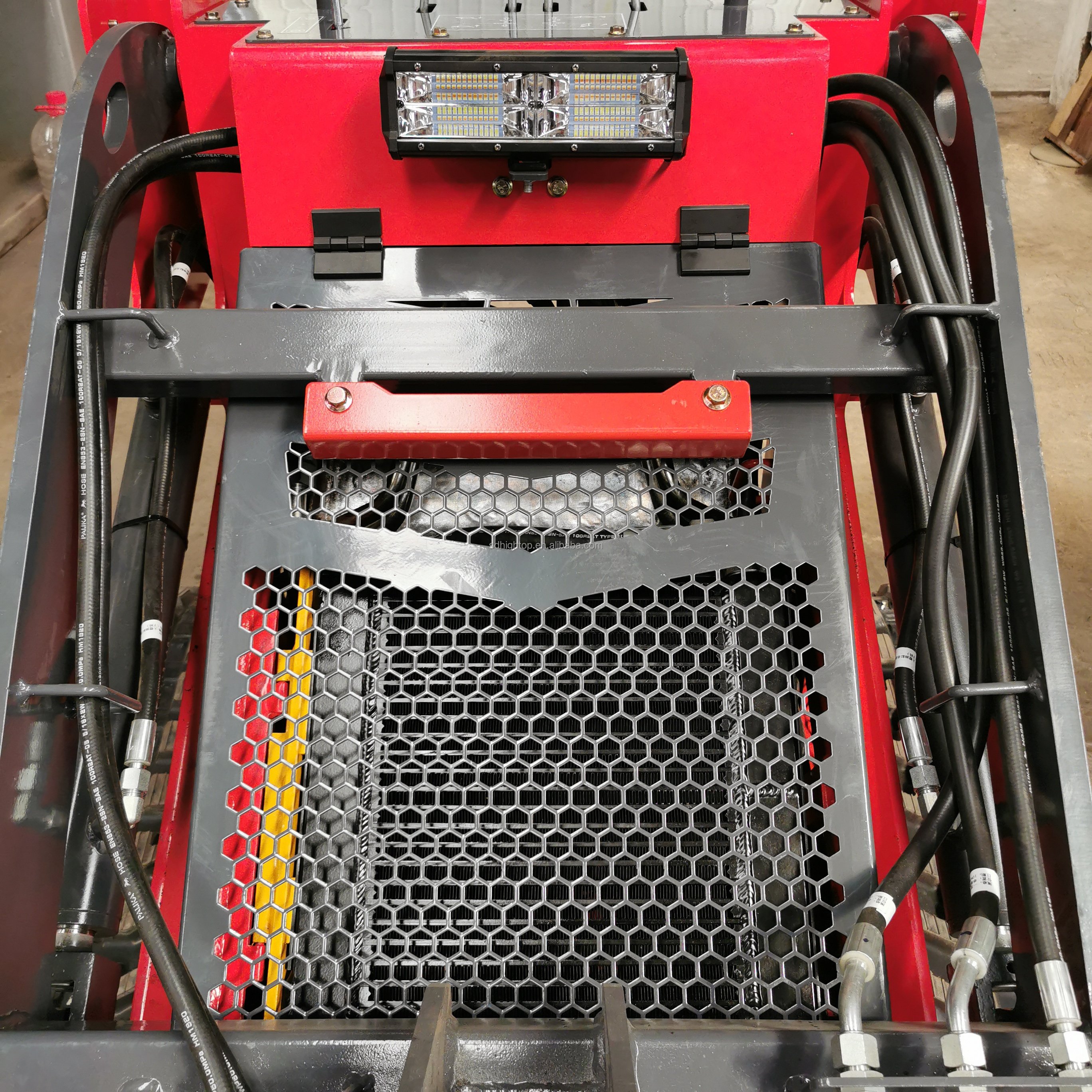 HIGHTOP HT430T Stand On Mini Skid Steer Loader With Track And Wheel