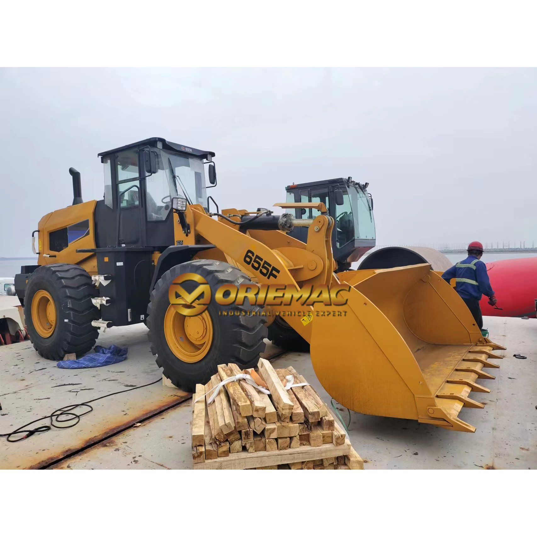 2024 New 5 Ton Loaders Wheel Loader 655F Good Price in Stock