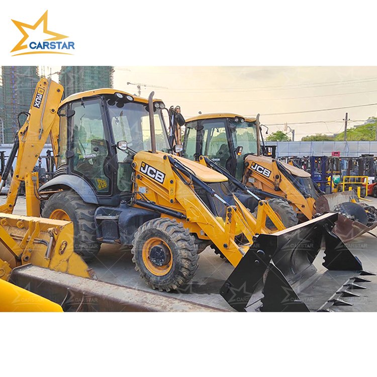 Front End loader Backhoe Used Caterpillar excavator backhoe loader in good condition