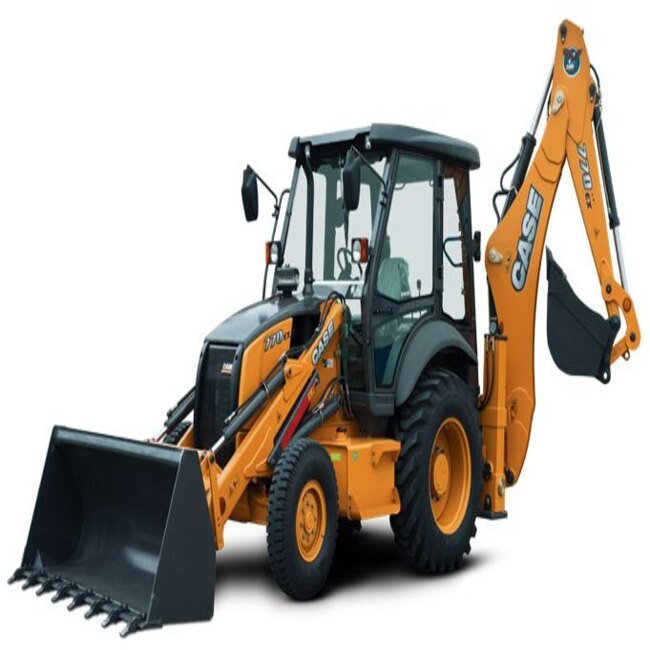 Powerful Performance Case 770 Backhoe Loader High On Productuvuty
