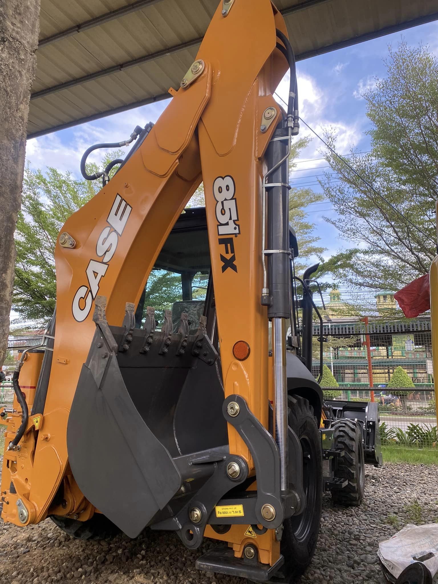 Good quality used USA JCB backhoe case 851FX LOADER for sale/ JCB loader with low price