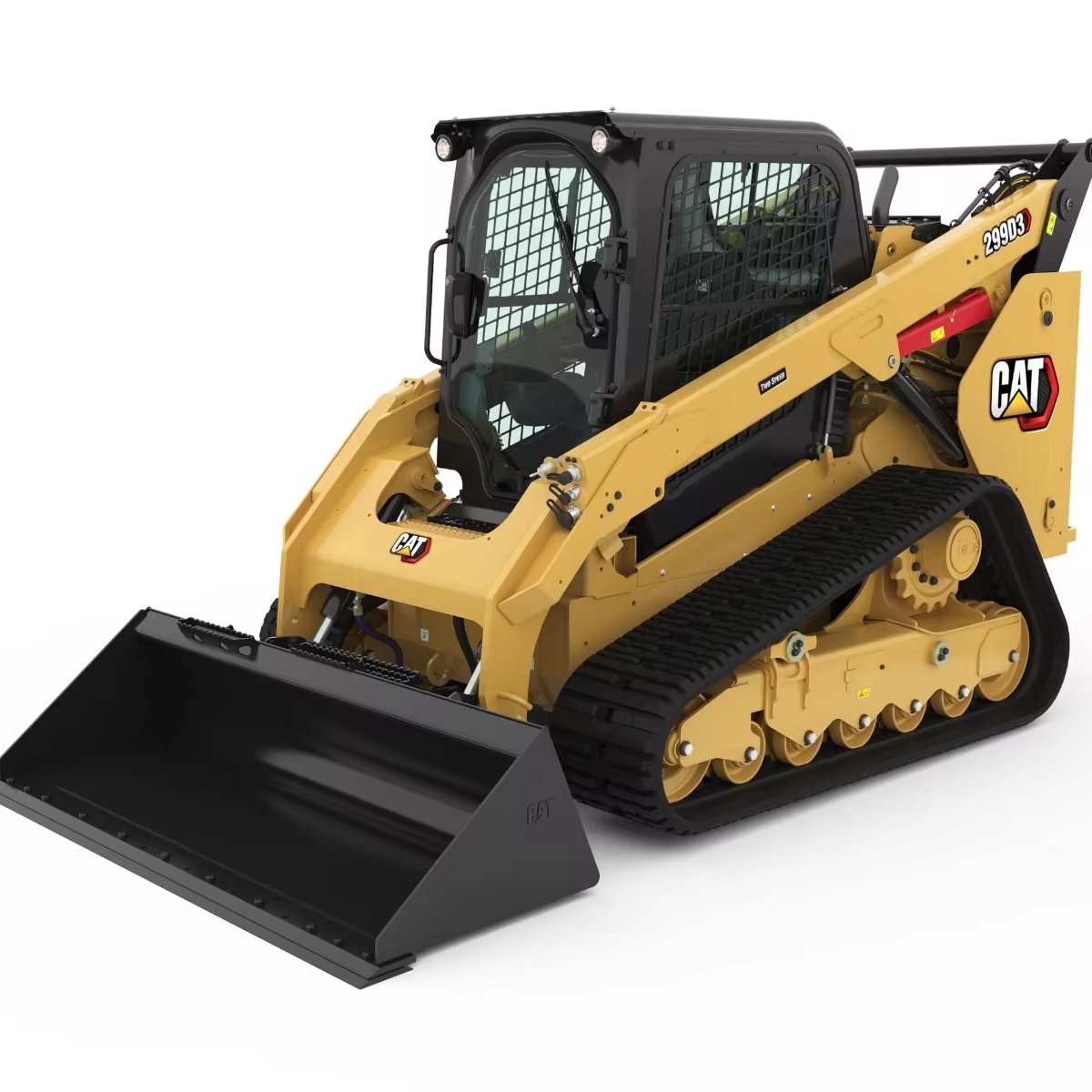 Used CAT 239D3 Mini Skid Steer Loader for Sale Wheel Loader with 3 Ton Rated Load and Bucket Engine and Pump Core Components