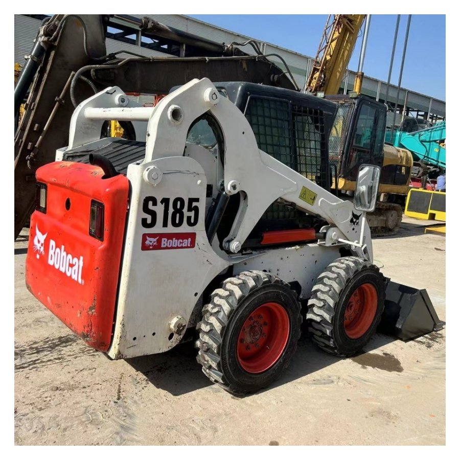 Wholesale Used Bobcat Skid Steer Loader Bobcat S185 Mini Skid Steer Loader bobcat mini loader