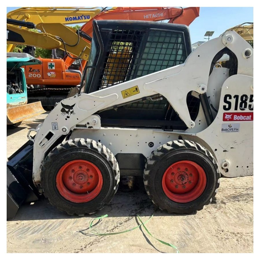 Wholesale Used Bobcat Skid Steer Loader Bobcat S185 Mini Skid Steer Loader bobcat mini loader