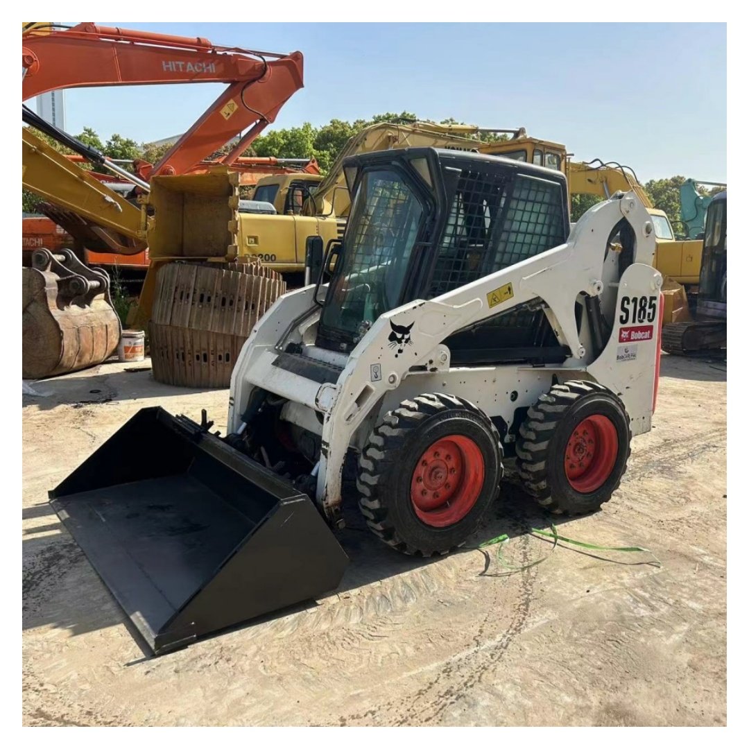 Wholesale Used Bobcat Skid Steer Loader Bobcat S185 Mini Skid Steer Loader bobcat mini loader