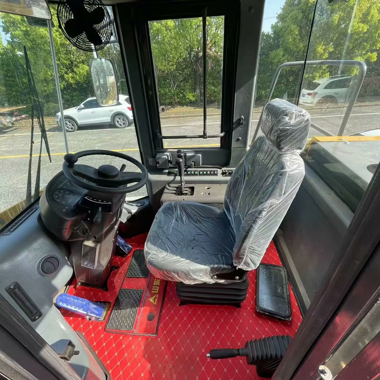 Good performance used Lingong 870 used wheel loader front-end loader for sale