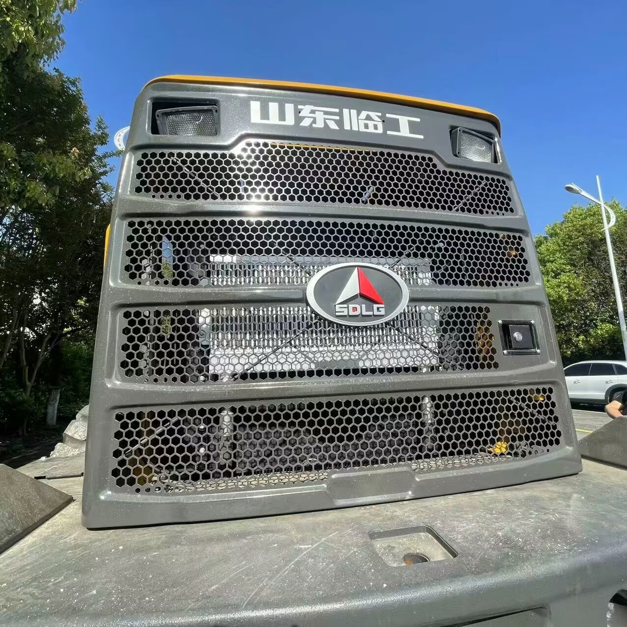 Good performance used Lingong 870 used wheel loader front-end loader for sale