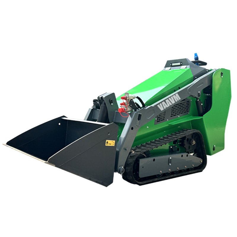 Chinese Manufacturer Special Offer Compact Tracked Bucket Loaders Crawler Skid Steer Loader With Mulcher