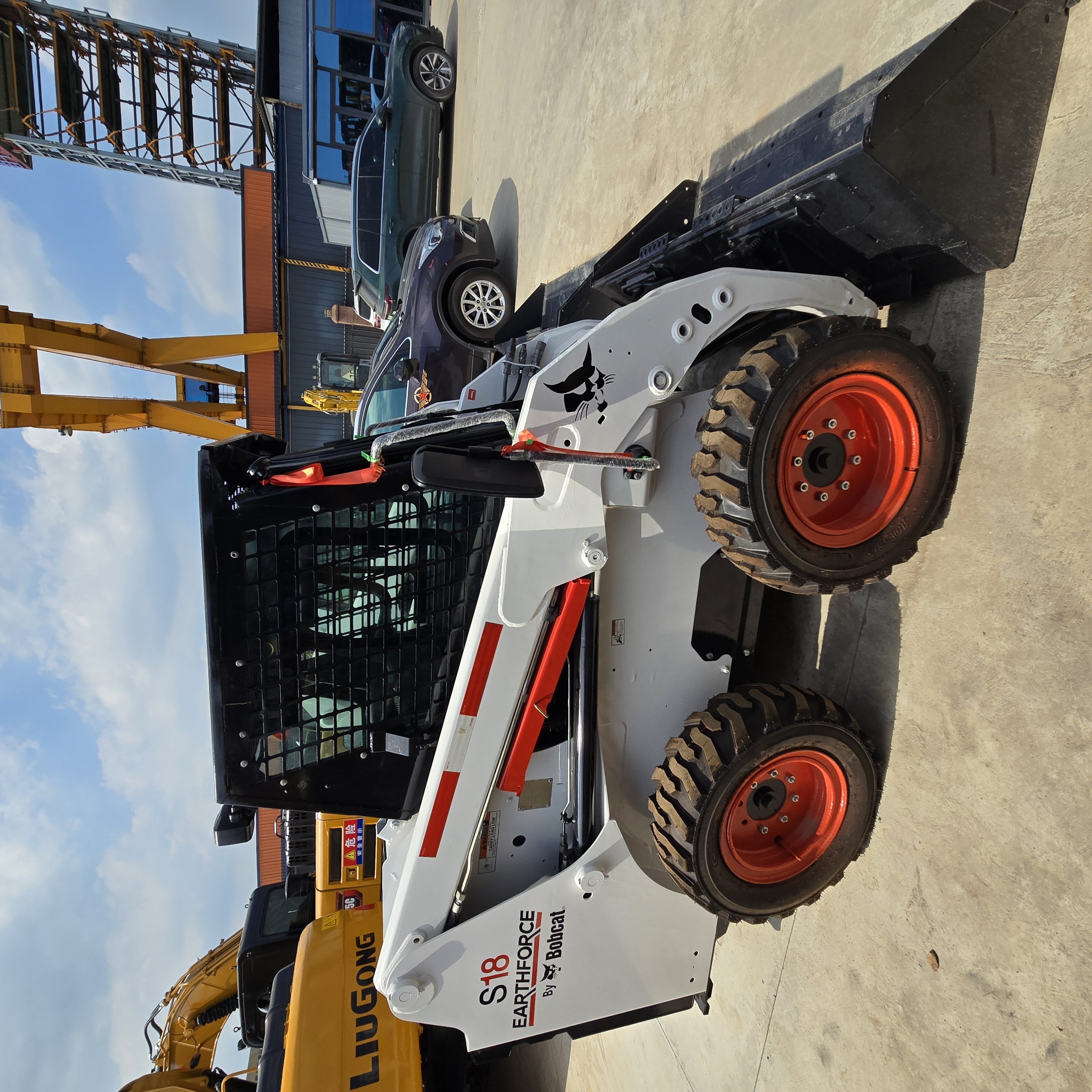 Used Bobcat skid steer loader S18, Bobcat S18 skid steer in stock for sale