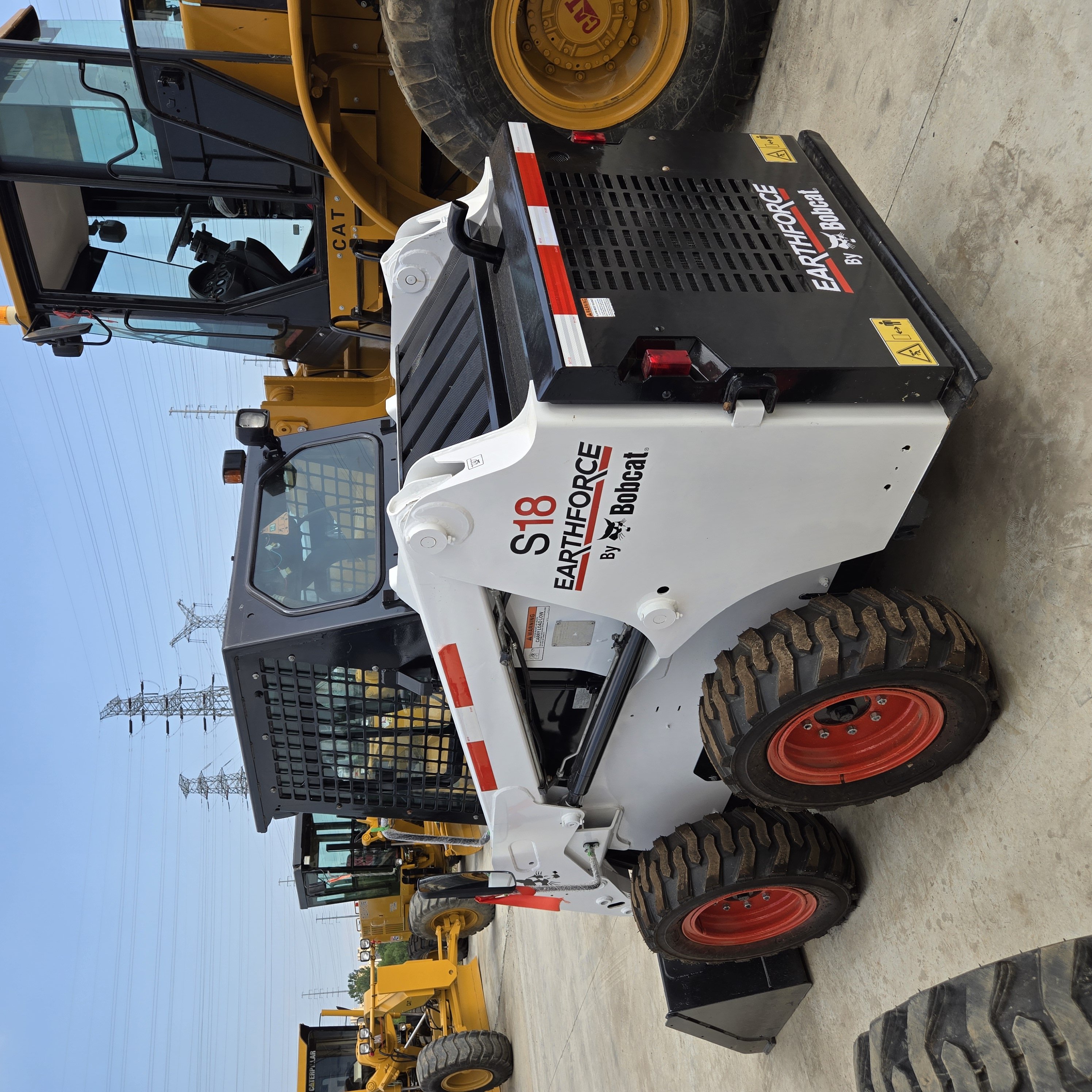 Used Bobcat skid steer loader S18, Bobcat S18 skid steer in stock for sale