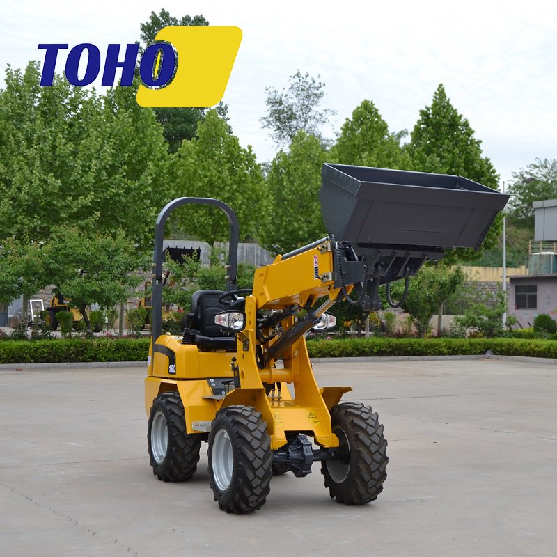 TOHO New Mini Small Loader Telescopic Telehandler Wheel Loader Used in Agriculture