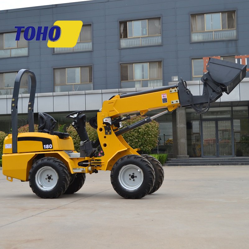 TOHO New Mini Small Loader Telescopic Telehandler Wheel Loader Used in Agriculture