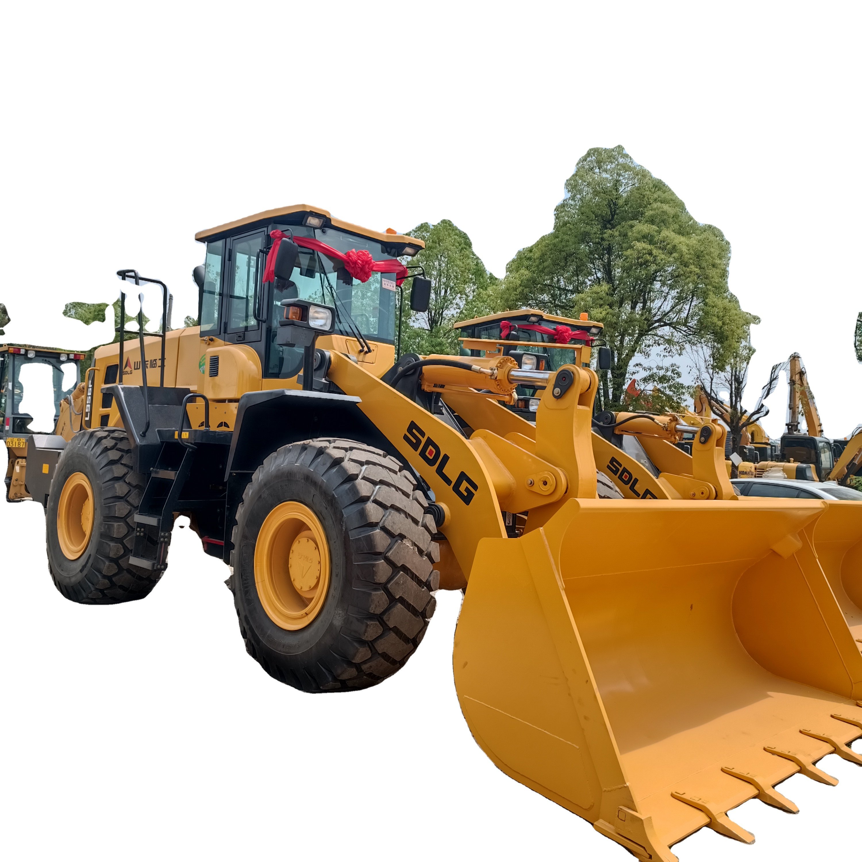 Hot Selling Second-Hand SDLG 956F 956L 958F Construction Machinery Loaders 5 Ton Rated Load for Farms