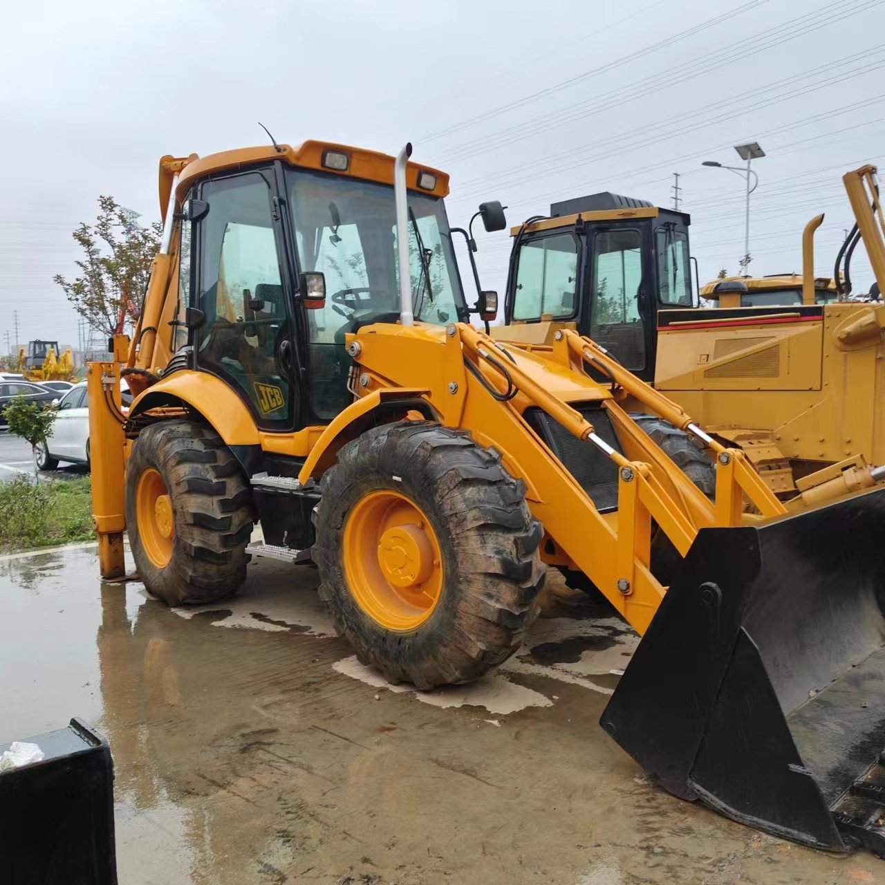 Used backhoe loader JCB 4x4 wheel 20 ton backhoe loader JCB 3CX 4CX backhoe excavator loader fpr sale