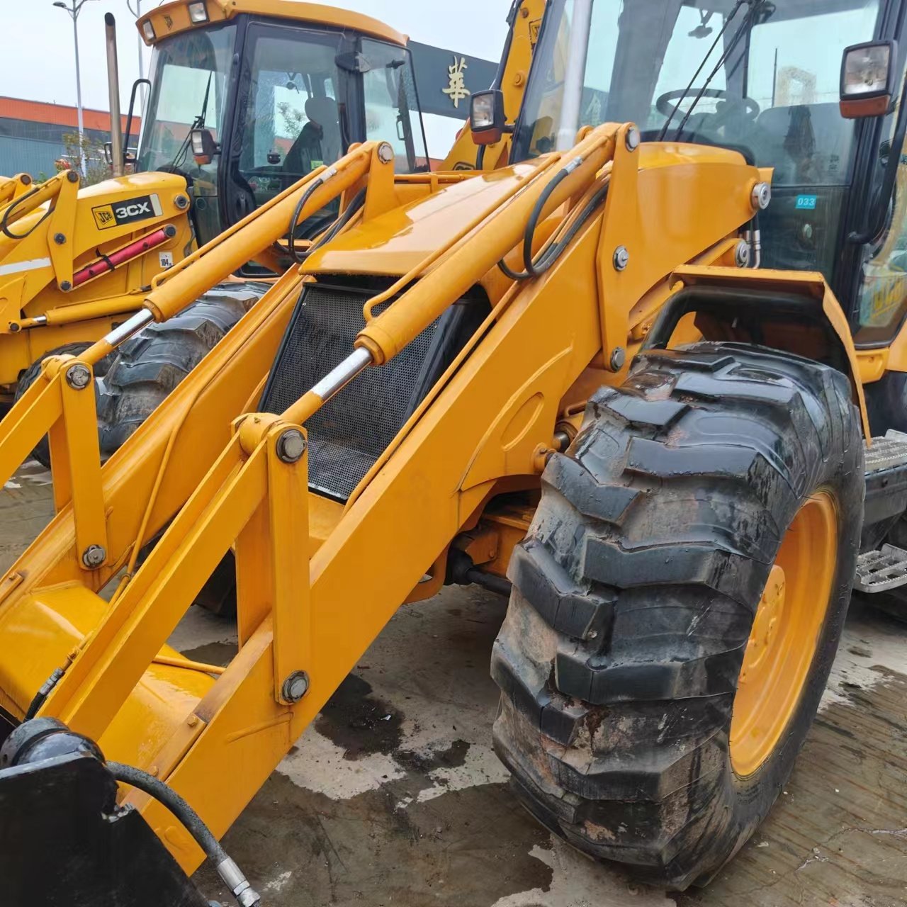Used backhoe loader JCB 4x4 wheel 20 ton backhoe loader JCB 3CX 4CX backhoe excavator loader fpr sale
