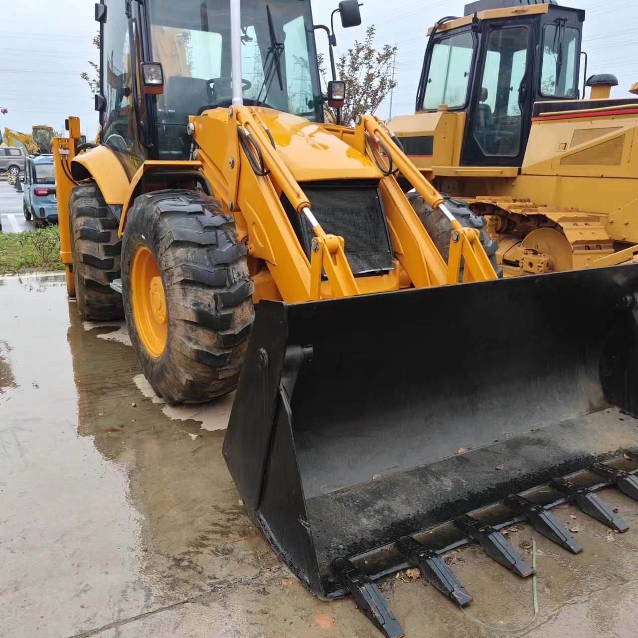 Used backhoe loader JCB 4x4 wheel 20 ton backhoe loader JCB 3CX 4CX backhoe excavator loader fpr sale