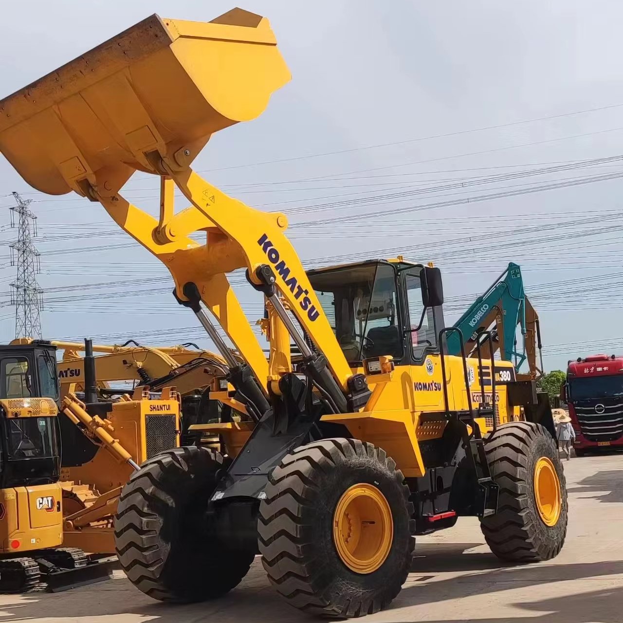 High quality KOMATSU Used Wheel Loader WA380-3 Original Japan Made For Sale