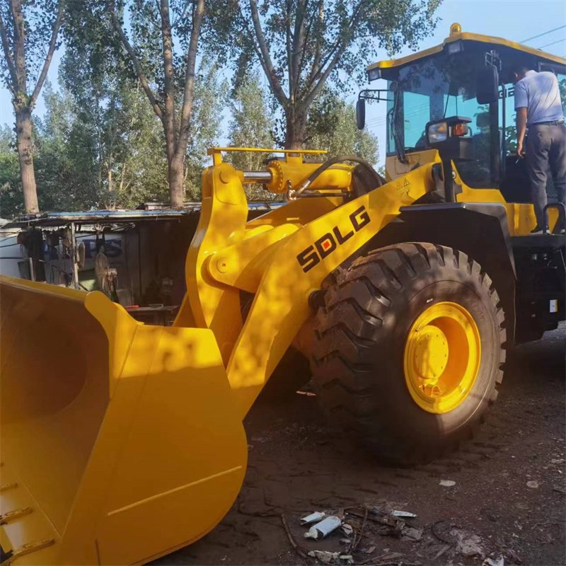 Road Machinery Factory Price Used Wheel Loader SDLG 956F 956L Second Hand 90%new Used Wheel Loader for sdlg LG956F 956l