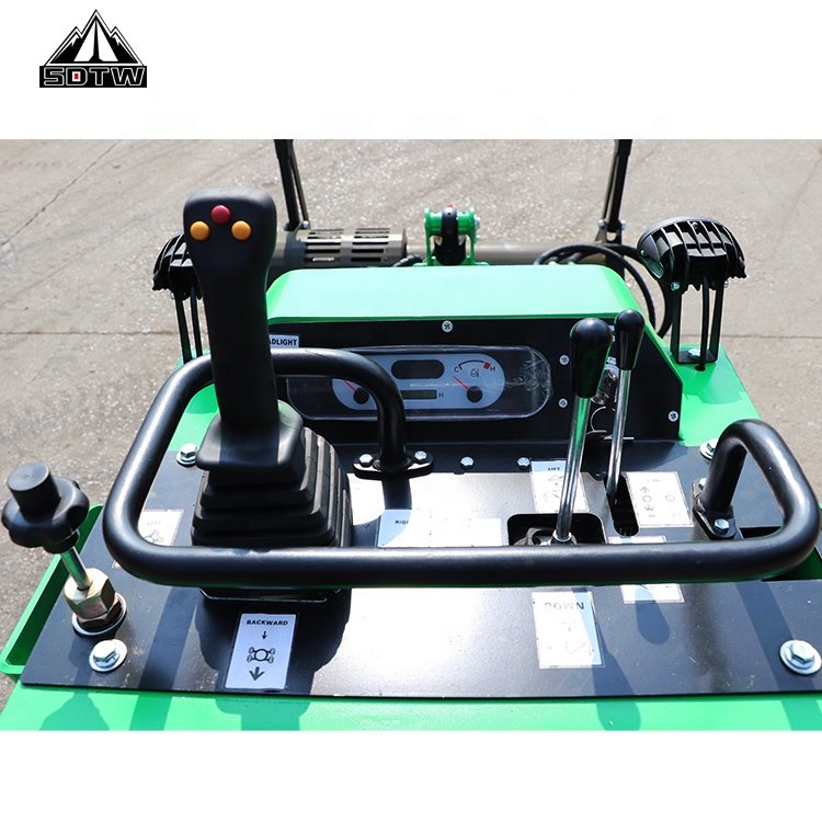 Factory CE EPA Approved Diesel track skid steer loader TW850 mini skid steer with Kubota