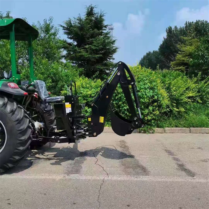 good quality mini backhoe loader 3 point hitch for 50hp tractor used for farm factory batch sale price