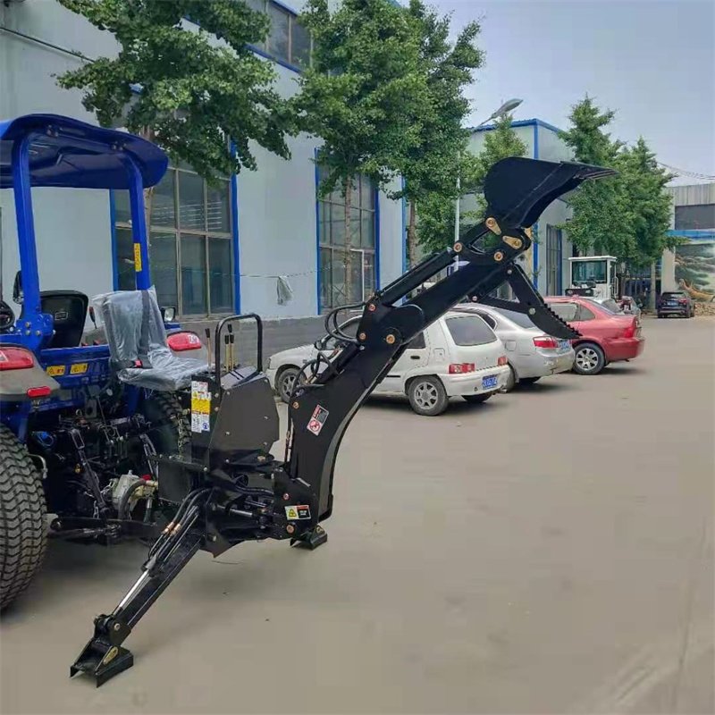 good quality mini backhoe loader 3 point hitch for 50hp tractor used for farm factory batch sale price