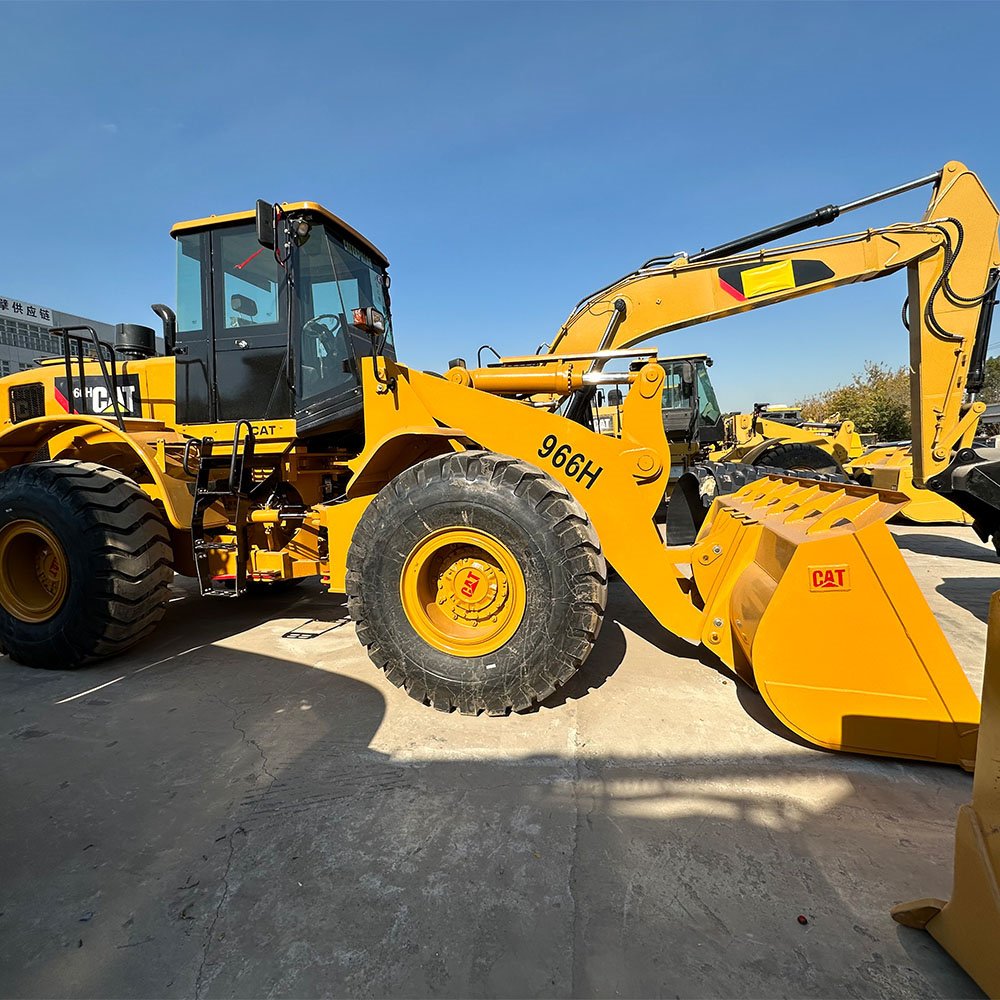 Good condition used cat 966h loader 966C 966D 966F 966G 966L 6 ton 4x4 tire caterpillar loader for sale