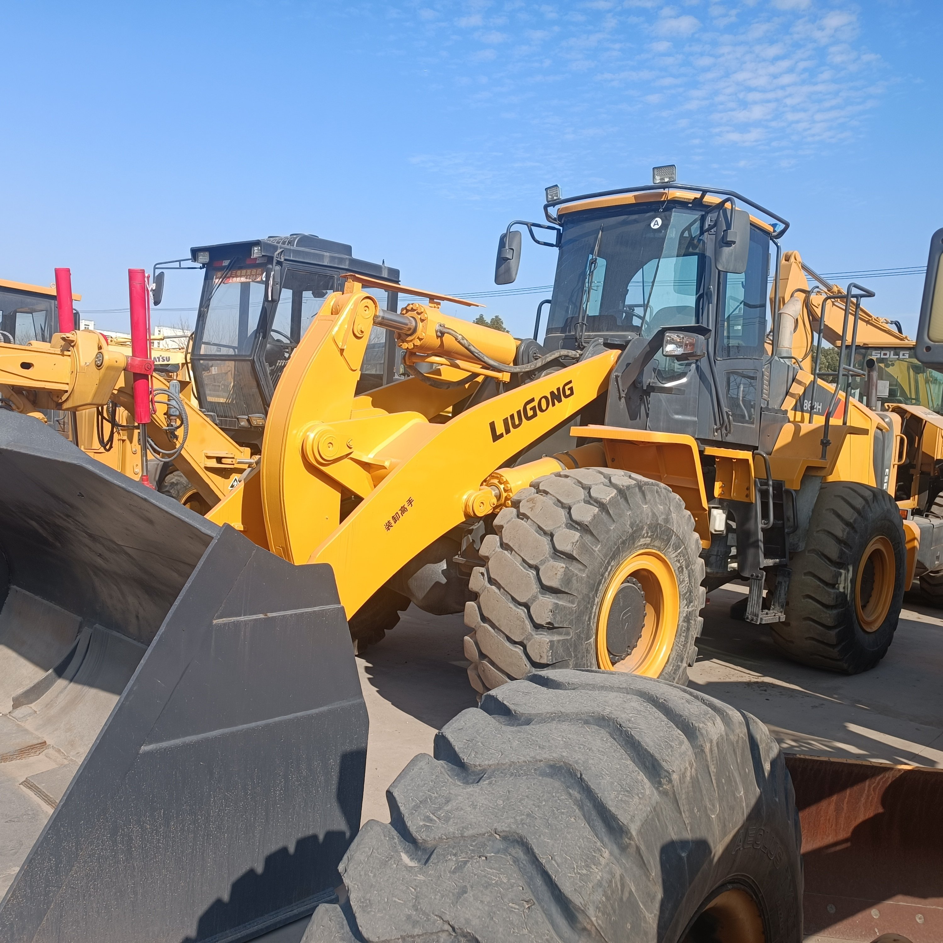 Post New Year Promotion Used Loader 862H Cheap good quality used loaders Liugong 862H used Wheel loaders for sale