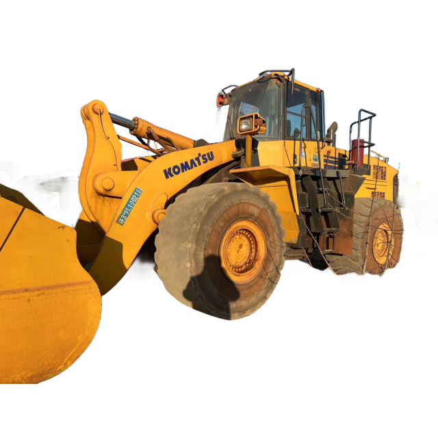 Used wheel loader Komatsu wa500-6 loader