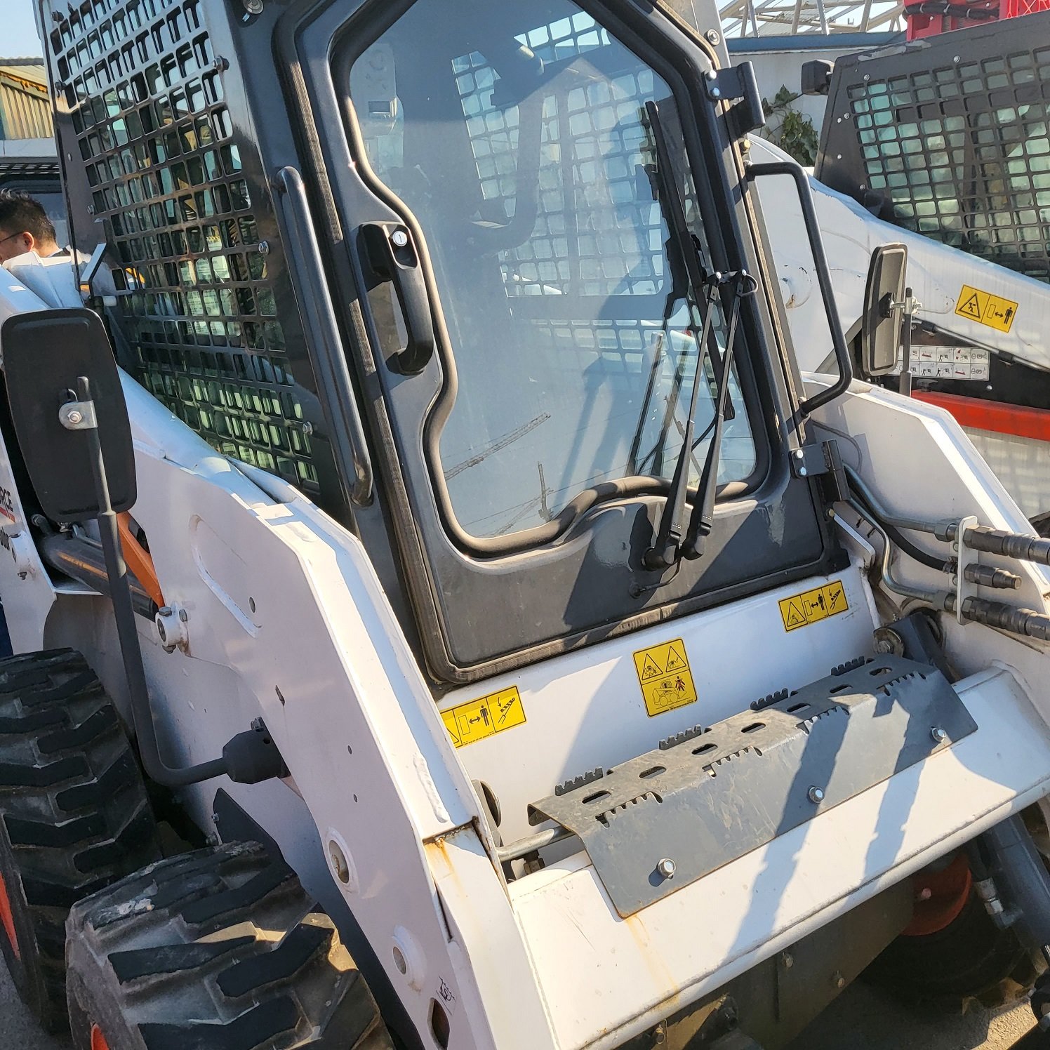 Used mini Bobcat Skid Steer Loader BOBCAT S16 0.8 ton Mini Wheel Backhoe Loader Small Backhoe
