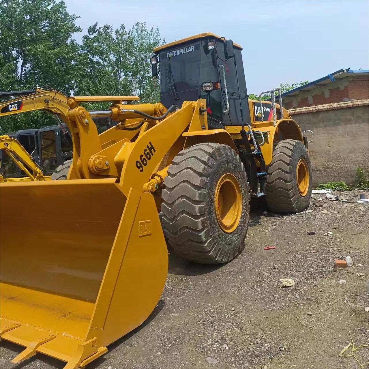 Great Condition Used CAT 966h With Original Parts CE EPA Hydraulic Wheel Loader Second-hand Construction Machinery For Sale