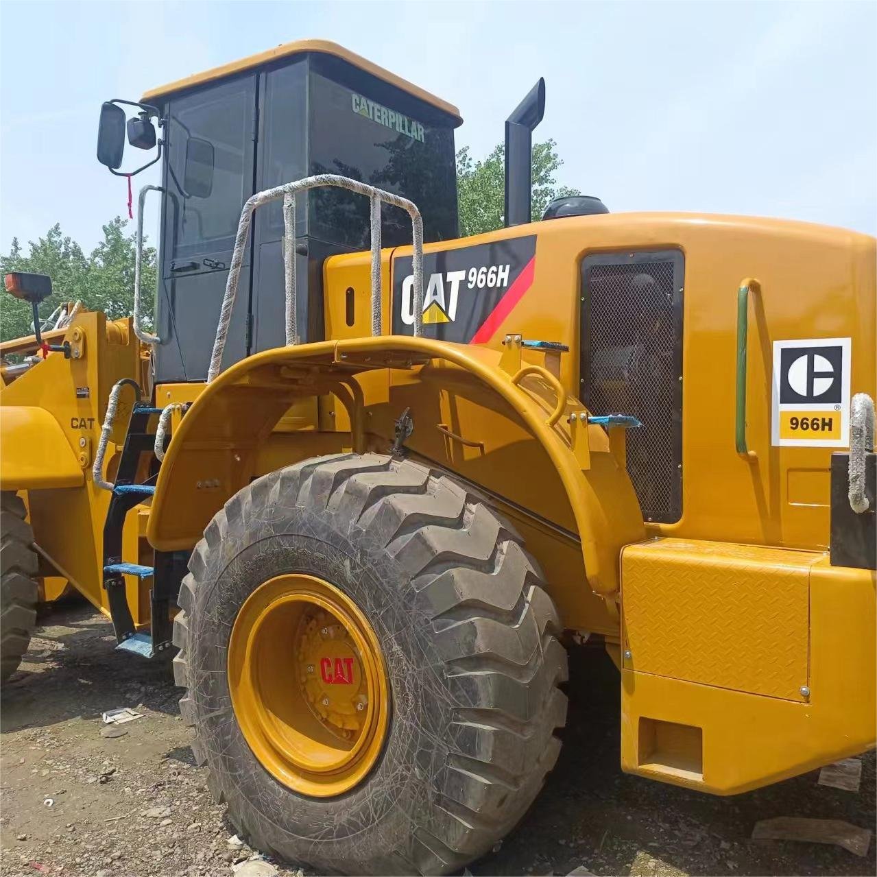 Great Condition Used CAT 966h With Original Parts CE EPA Hydraulic Wheel Loader Second-hand Construction Machinery For Sale