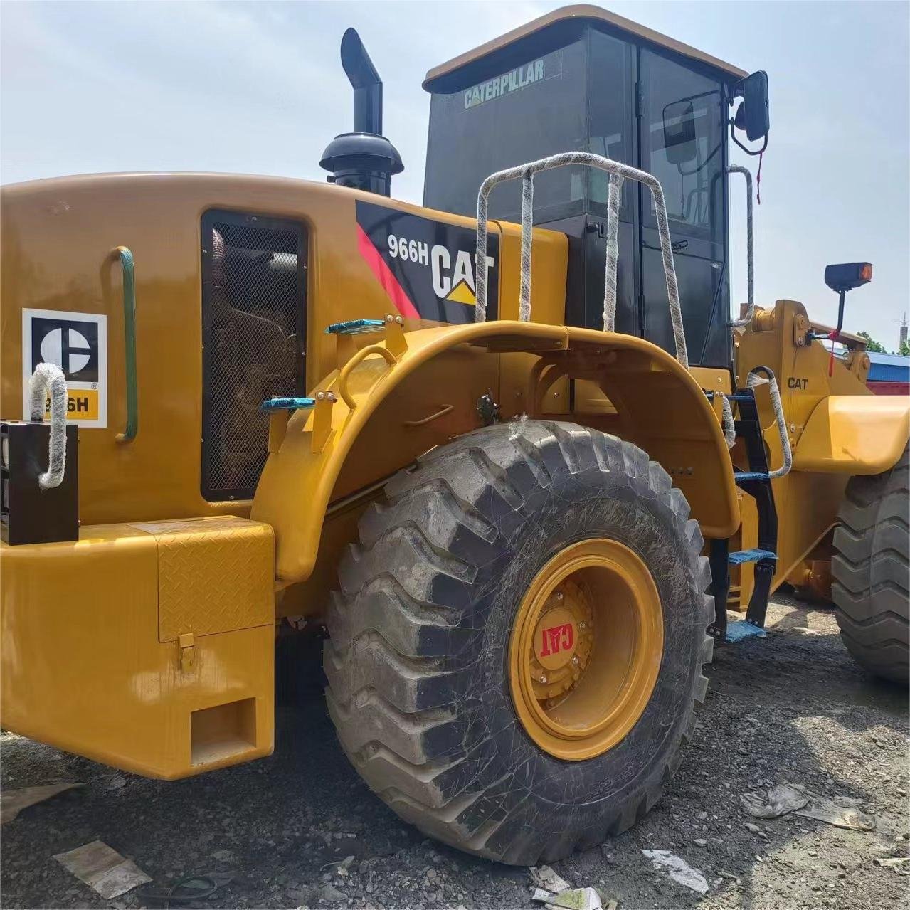 Great Condition Used CAT 966h With Original Parts CE EPA Hydraulic Wheel Loader Second-hand Construction Machinery For Sale