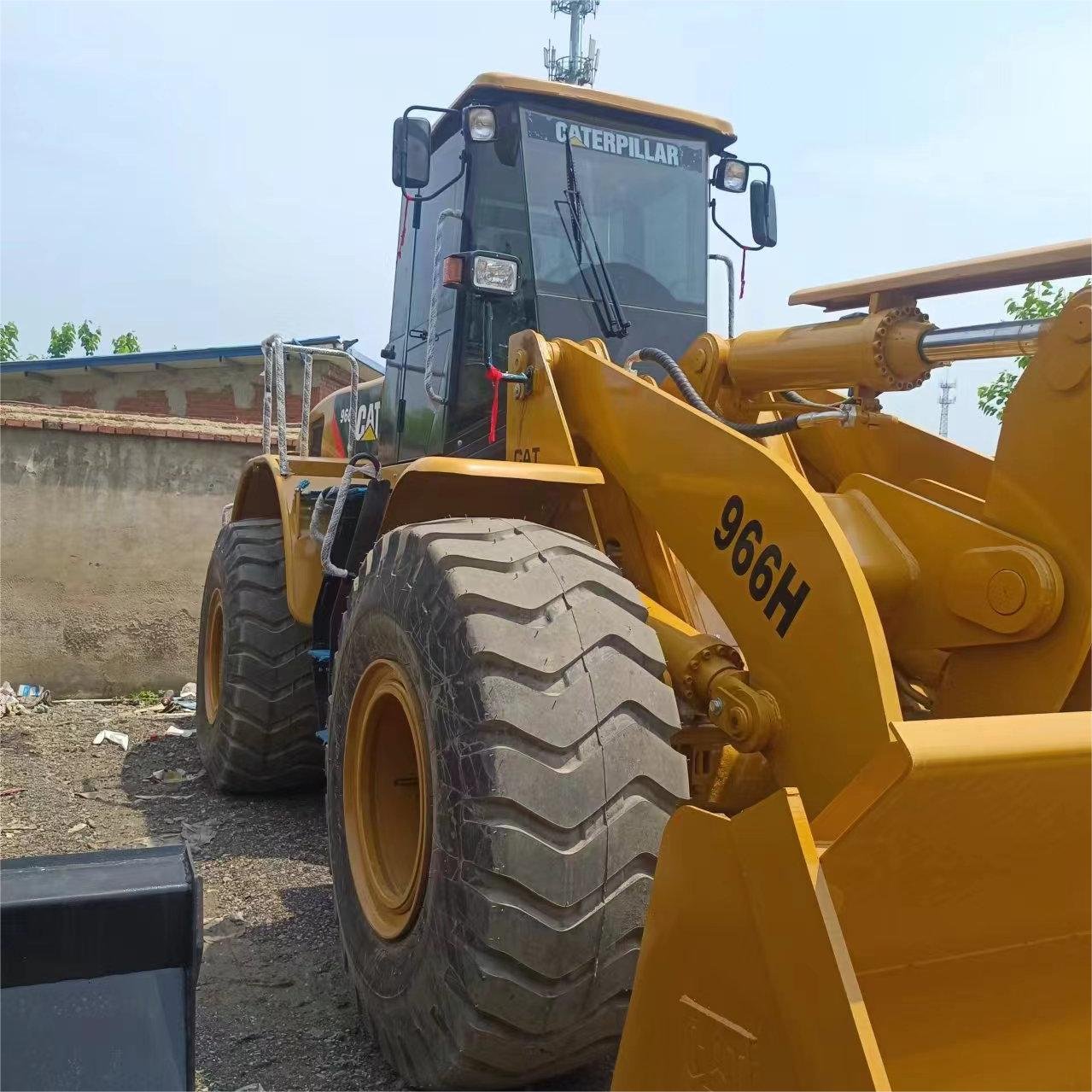 Great Condition Used CAT 966h With Original Parts CE EPA Hydraulic Wheel Loader Second-hand Construction Machinery For Sale