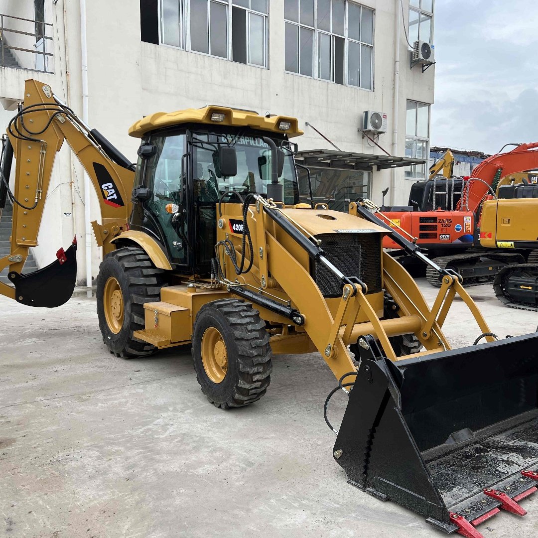 Used Caterpillar CAT 420F 420F2 Backhoe Loader Retro Excavator CAT420F CAT420F2 Cheap Price For Sale